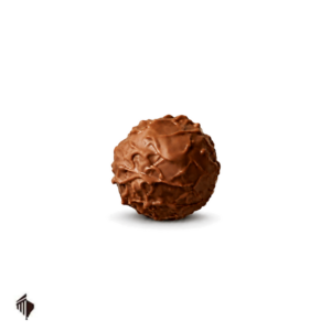 Σοκολατένια τρούφα Double Chocolate με διπλή σοκολάτα και πραλίνα φουντουκιού