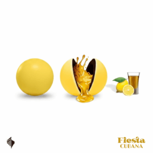 Κουφέτα Fiesta Cubana Limoncello με ρευστό πυρήνα και σοκολάτα για candy bar και γάμο