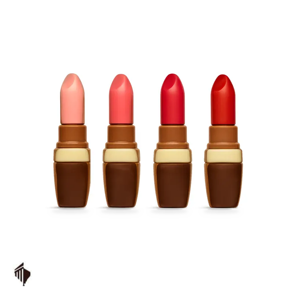Σοκολατένια Κραγιόν Lipstick Weibler Σοκολατένια κραγιόν Lipstick της Weibler από σοκολάτα γάλακτος