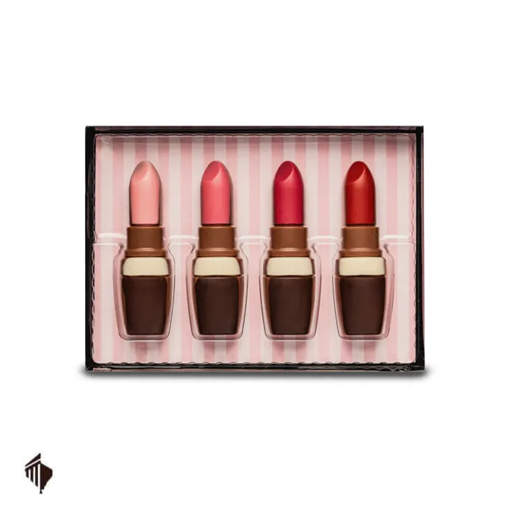 Σοκολατένια Κραγιόν Weibler Gift Box Lipstick 55g Σοκολατένια κραγιόν Weibler Gift Box Lipstick 55g σε συσκευασία δώρου