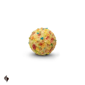 Σοκολατένια τρούφα Sour Candy Crunch με λευκή σοκολάτα και πολύχρωμη επικάλυψη